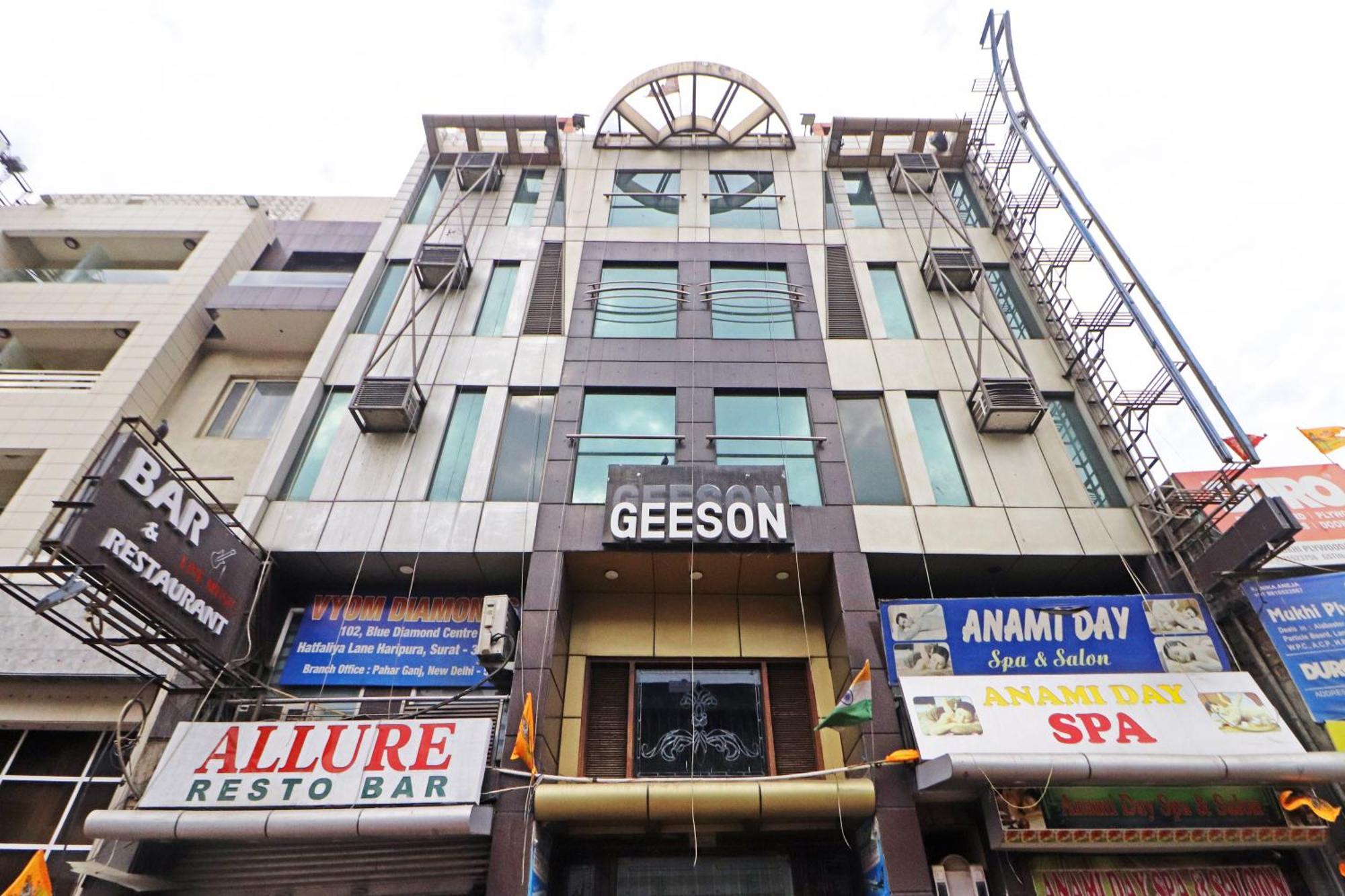Hotel Geeson International-New Delhi Railway Station-Paharganj المظهر الخارجي الصورة